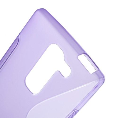 Силиконовый чехол для LG Spirit фиолетовый