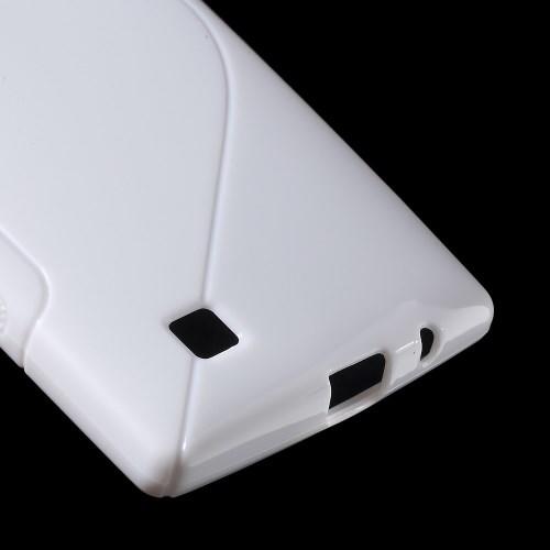 Силиконовый чехол для LG G4c белый