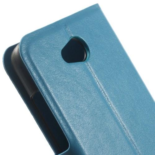 Чехол книжка для HTC Desire 616 голубой
