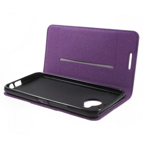 Чехол книжка для HTC One M9+ фиолетовый Mercury CaseOn