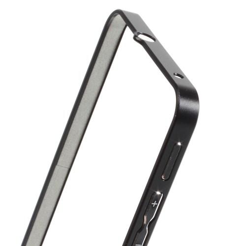 Металлический ультратонкий бампер для HTC Desire 816 чёрный
