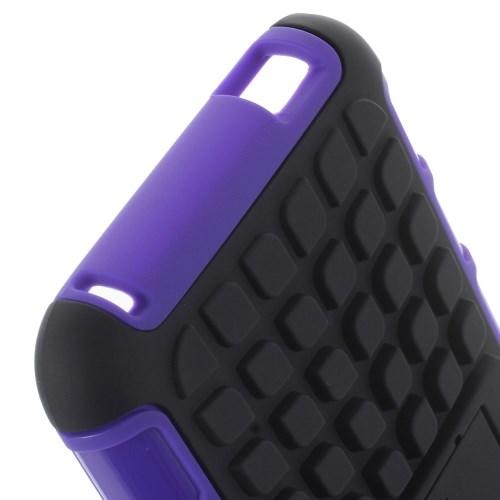 Гибридный противоударный чехол для HTC Desire 620 / 620g - фиолетовый