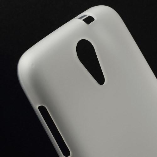Силиконовый чехол для HTC Desire 620 белый Flexishield