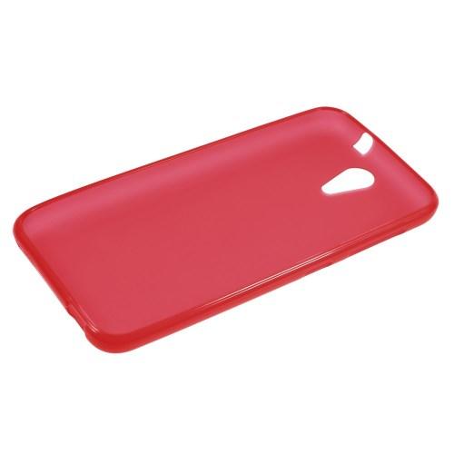 Силиконовый чехол для HTC Desire 620 красный Flexishield