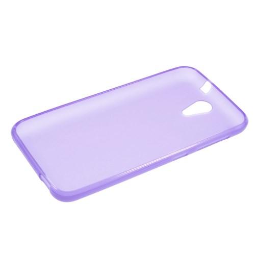 Силиконовый чехол для HTC Desire 620 фиолетовый Flexishield