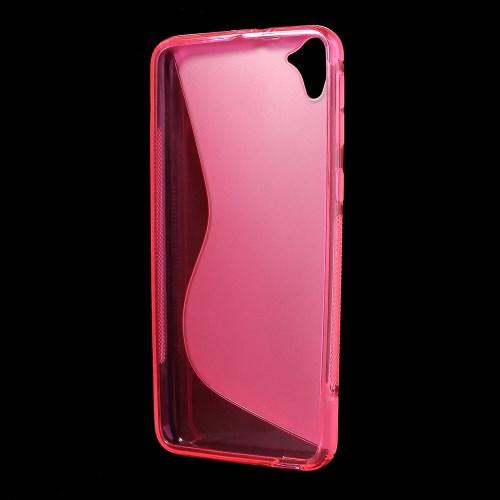 Силиконовый чехол для HTC Desire 826 Dual Sim розовый