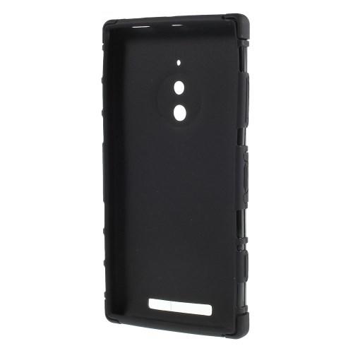 Тактический противоударный чехол для Lumia 830 черный