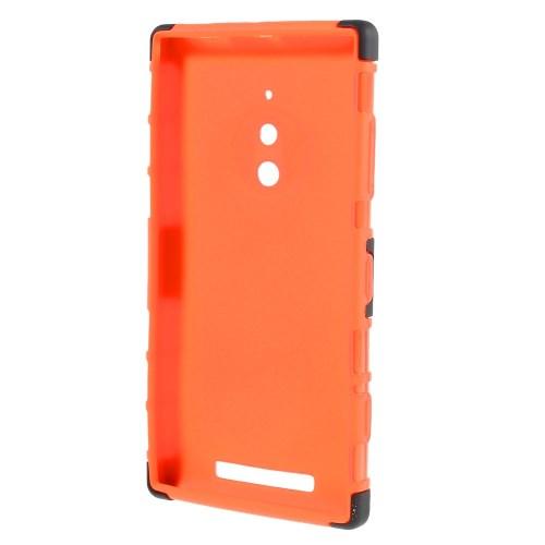 Тактический противоударный чехол для Lumia 830 оранжевый