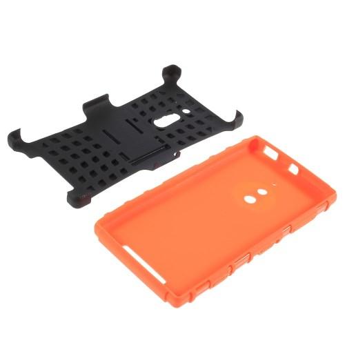 Тактический противоударный чехол для Lumia 830 оранжевый