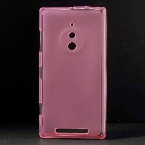 Силиконовый чехол для Nokia Lumia 830 розовый