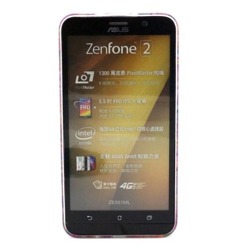 Силиконовый чехол для Asus Zenfone 2 ZE550ML ZE551ML - Smoky Monkey