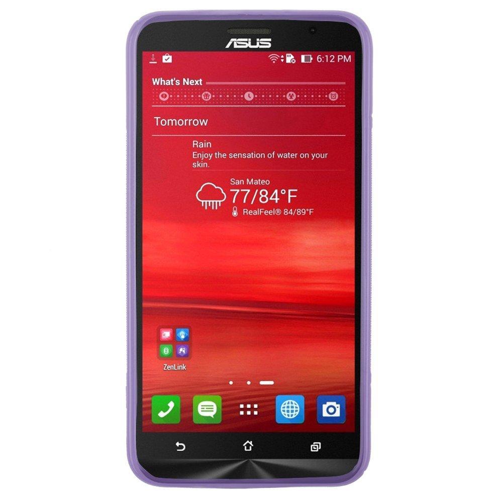 Силиконовый чехол для Asus Zenfone 2 ZE550ML ZE551ML фиолетовый