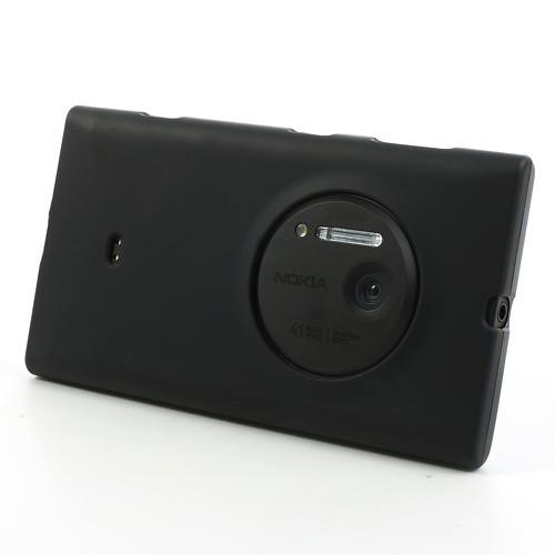 Силиконовый чехол для Nokia Lumia 1020 черный