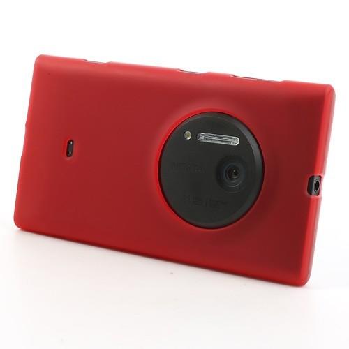 Силиконовый чехол для Nokia Lumia 1020 красный