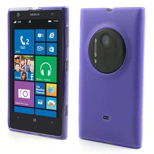 Силиконовый чехол для Nokia Lumia 1020 фиолетовый