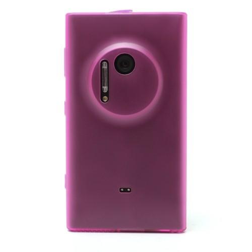 Силиконовый чехол для Nokia Lumia 1020 розовый