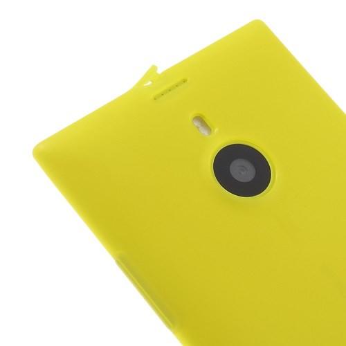Силиконовый чехол для Nokia Lumia 1520 желтый
