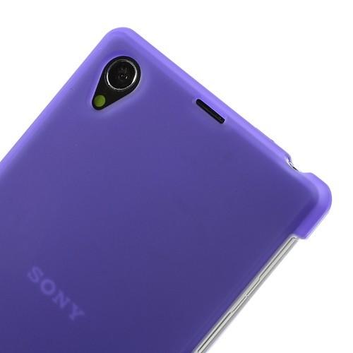 Силиконовый чехол для Sony Xperia Z1 фиолетовый