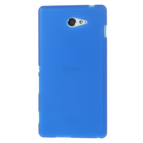 Силиконовый чехол для Sony Xperia M2 синий