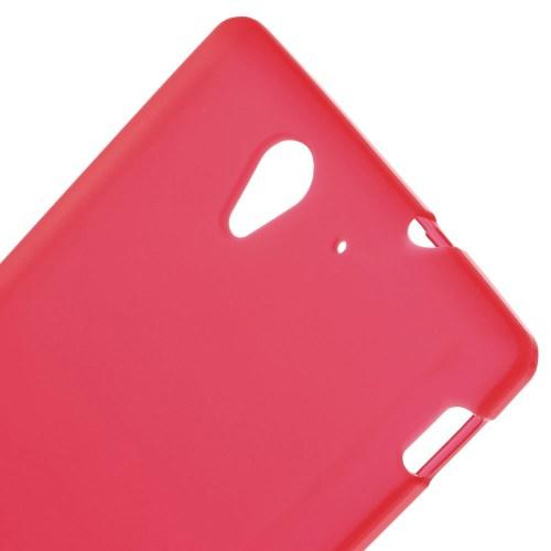 Силиконовый чехол для Sony Xperia C3 красный