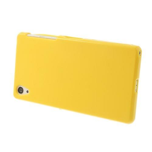 Силиконовый чехол для Sony Xperia Z2 желтый