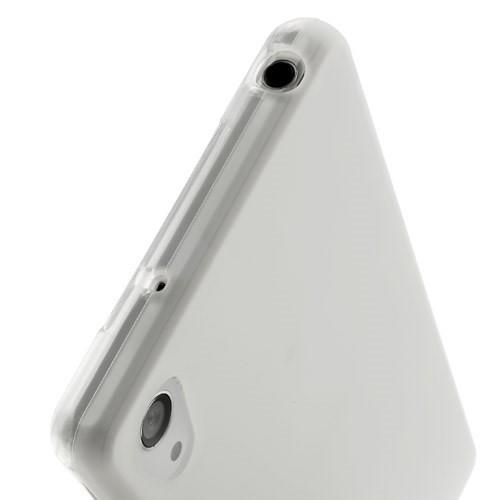 Силиконовый чехол для Sony Xperia Z2 белый прозрачный