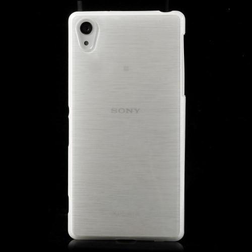 Силиконовый чехол для Sony Xperia Z2 белый Shine