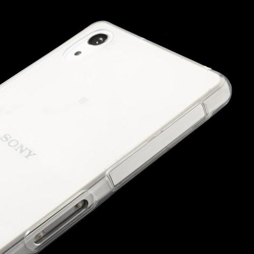 Ультратонкий силиконовый чехол для Sony Xperia Z2 белый