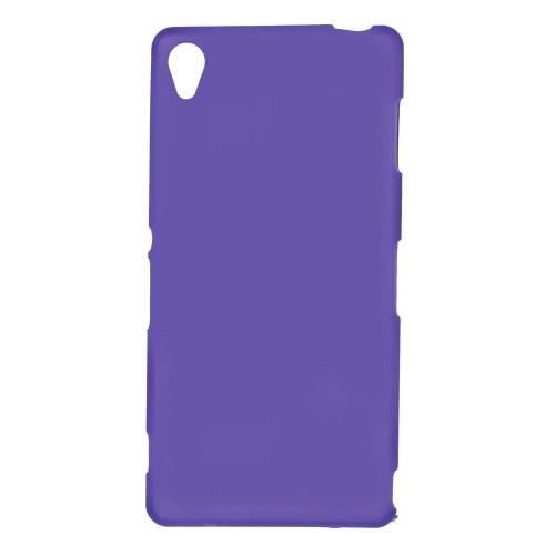 Силиконовый чехол для Sony Xperia Z3 фиолетовый