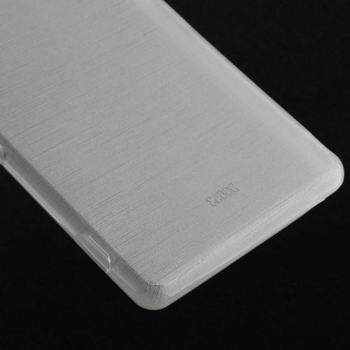 Силиконовый чехол для Sony Xperia Z3 белый Shine