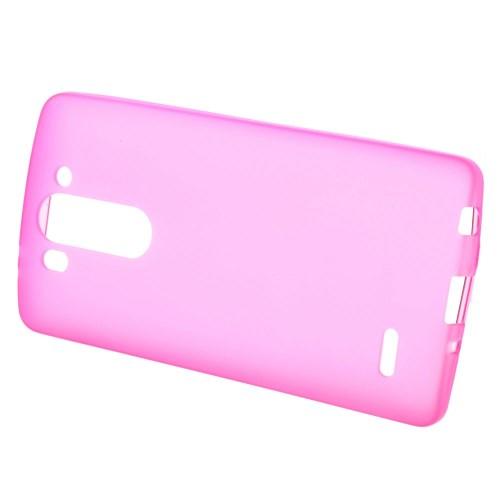 Силиконовый чехол для LG G3 s розовый