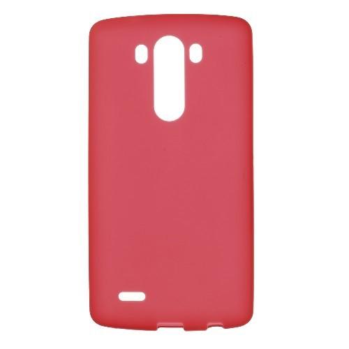 Силиконовый чехол для LG G3 красный