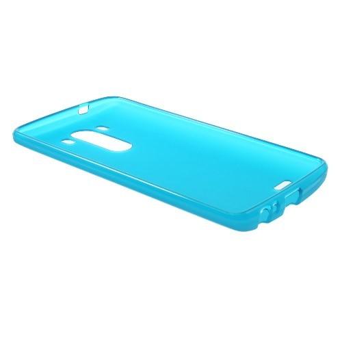 Силиконовый чехол для LG G3 голубой