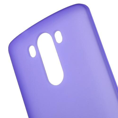 Силиконовый чехол для LG G3 фиолетовый