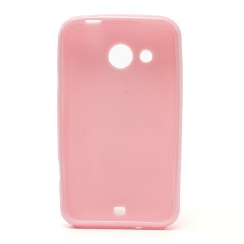 Силиконовый чехол для HTC Desire 200 розовый