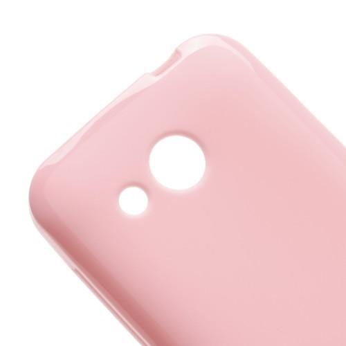 Силиконовый чехол для HTC Desire 200 розовый