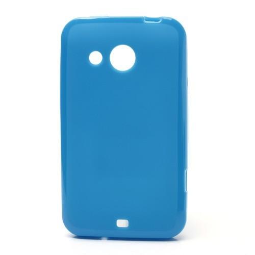 Силиконовый чехол для HTC Desire 200 голубой