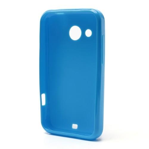 Силиконовый чехол для HTC Desire 200 голубой