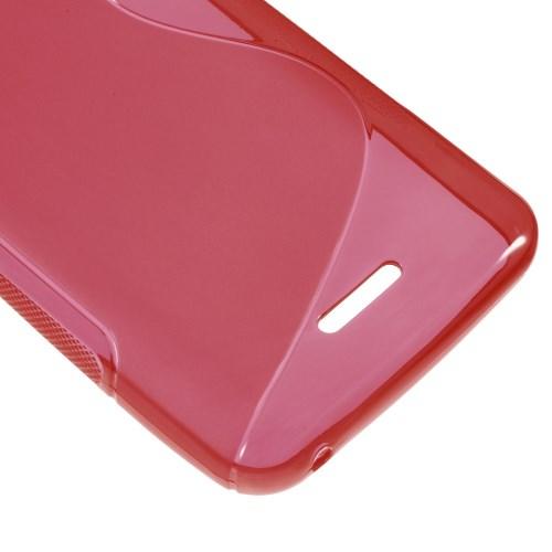 Силиконовый чехол для HTC Desire 516 красный