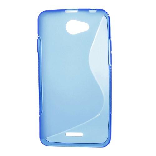 Силиконовый чехол для HTC Desire 516 синий