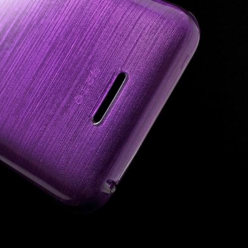 Силиконовый чехол для HTC Desire 516 фиолетовый Shine