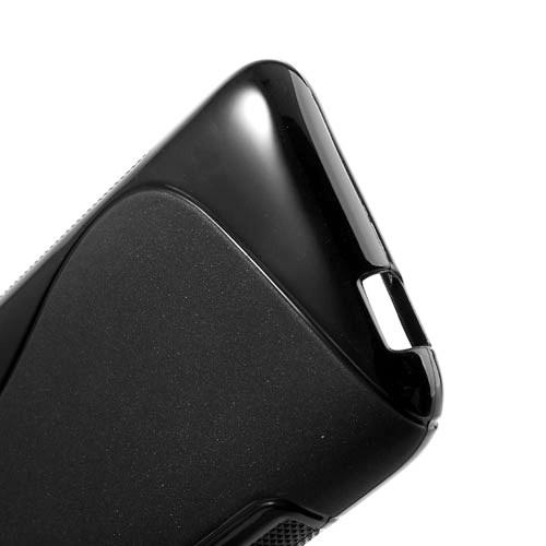 Силиконовый чехол для HTC Desire 601 черный