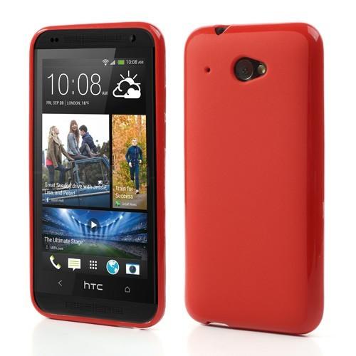 Силиконовый чехол для HTC Desire 601 красный