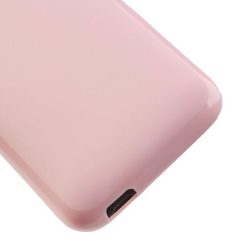 Силиконовый чехол для HTC Desire 601 розовый