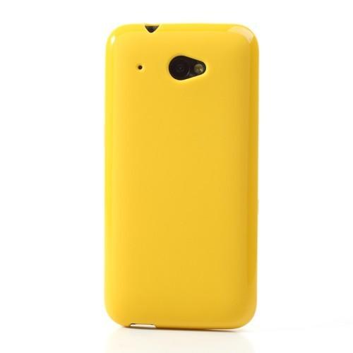 Силиконовый чехол для HTC Desire 601 желтый