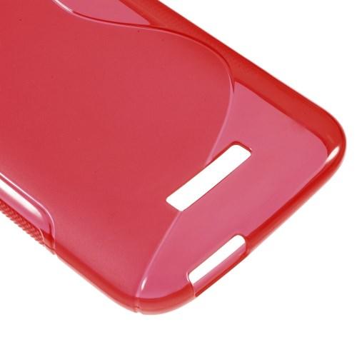 Силиконовый чехол для HTC Desire 616 красный