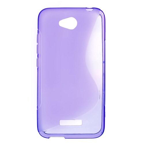 Силиконовый чехол для HTC Desire 616 фиолетовый