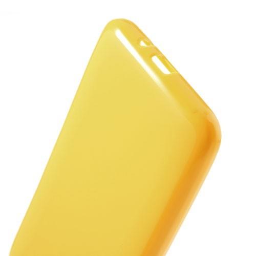 Силиконовый чехол для HTC Desire 700 желтый