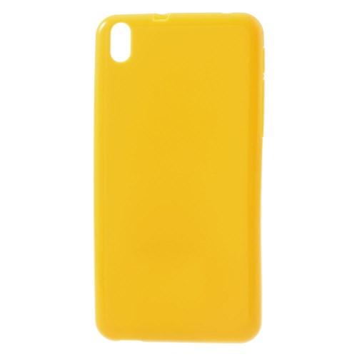 Силиконовый чехол для HTC Desire 816 желтый