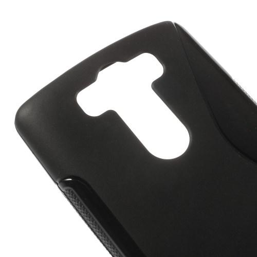 Силиконовый чехол для LG G3 s черный S-Shape